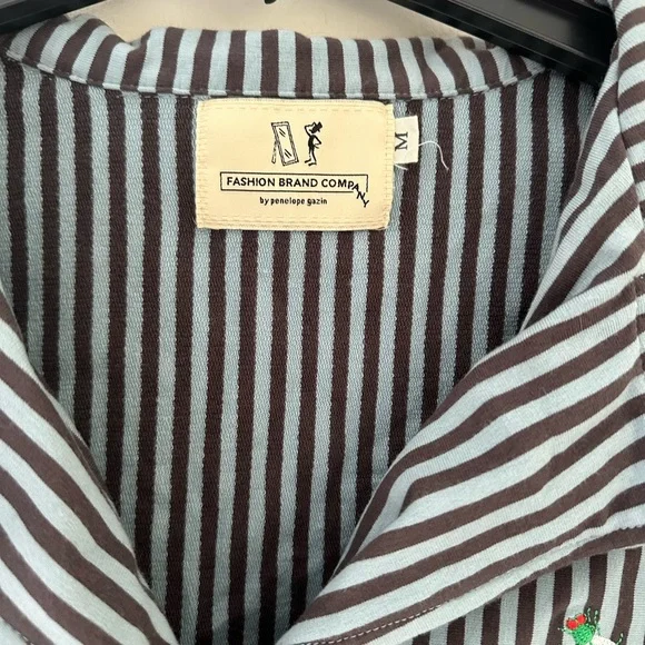 Fashion Brand Company Striped Crop - Picture 3 of 5